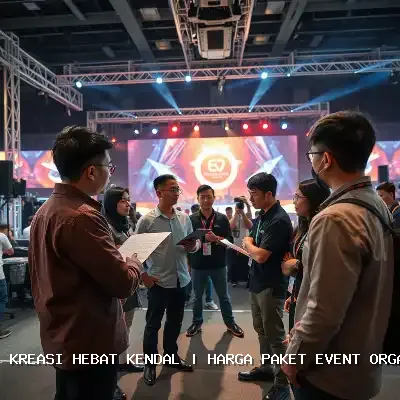 harga paket event organizer Kendal