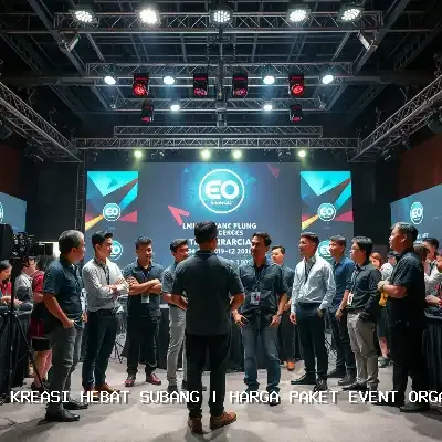 harga paket event organizer Subang