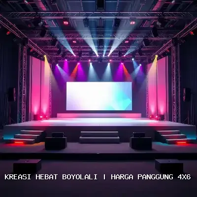 Harga Panggung 4×6 Boyolali
