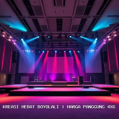 Harga Panggung 4×6 Boyolali