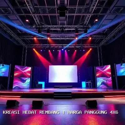 harga panggung 4x6 Rembang