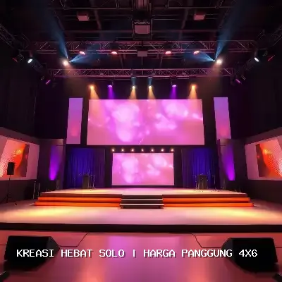 harga panggung 4x6 Solo