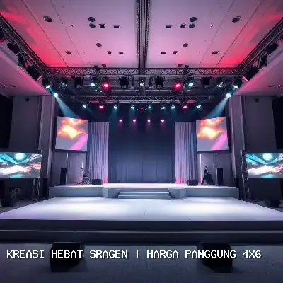 Harga Panggung 4×6 di Sragen