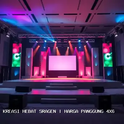 Harga Panggung 4×6 di Sragen