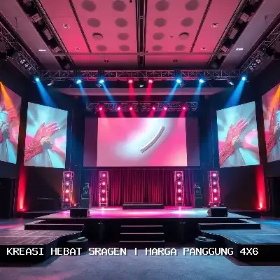 Harga Panggung 4×6 di Sragen