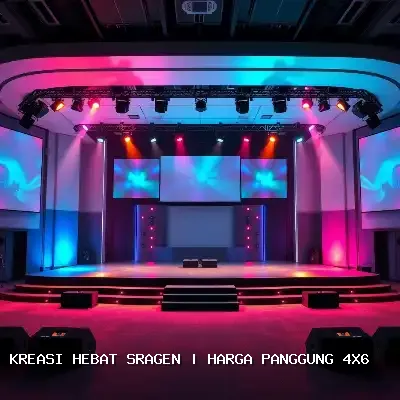 Harga Panggung 4×6 di Sragen