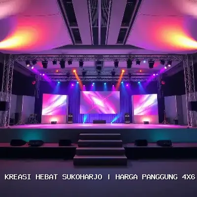 Harga Panggung 4×6 di Sukoharjo
