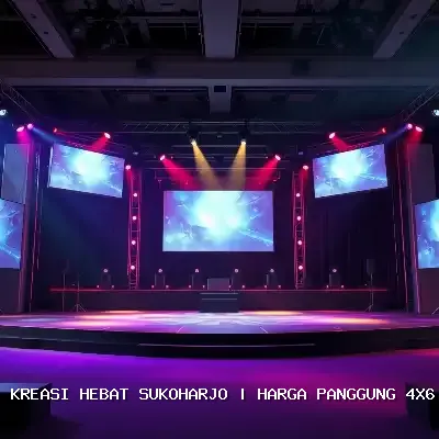 Harga Panggung 4×6 di Sukoharjo