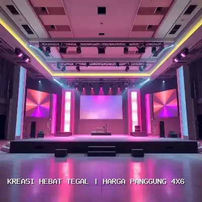 Harga Panggung 4×6 di Tegal