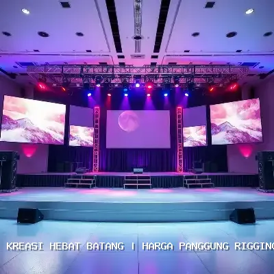 harga panggung rigging 4x6 Batang