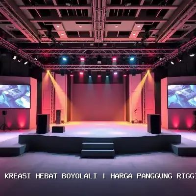 harga panggung rigging 4x6 Boyolali