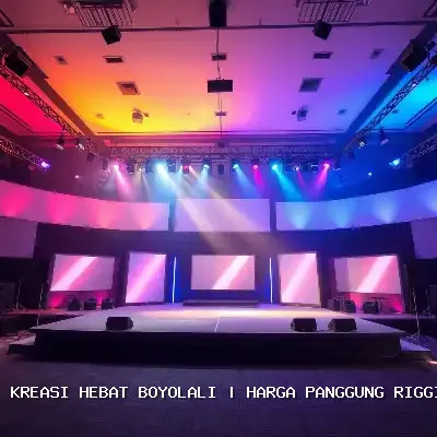Harga Panggung Rigging 4×6 Boyolali