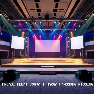 harga panggung rigging 4x6 Jogja
