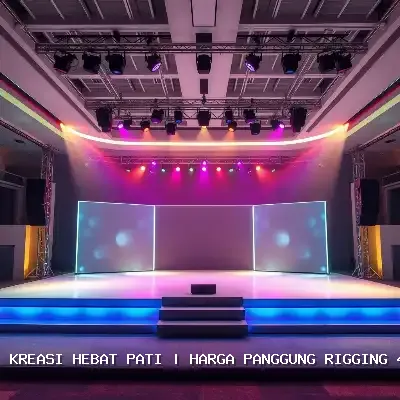 Harga Panggung Rigging 4×6 Pati