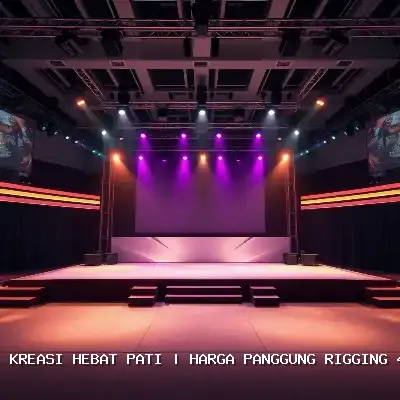 Harga Panggung Rigging 4×6 Pati