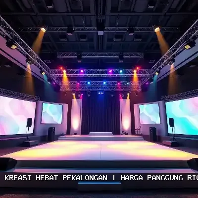 Harga Panggung Rigging 4×6 Pekalongan