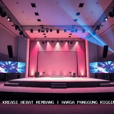 harga panggung rigging 4x6 Rembang