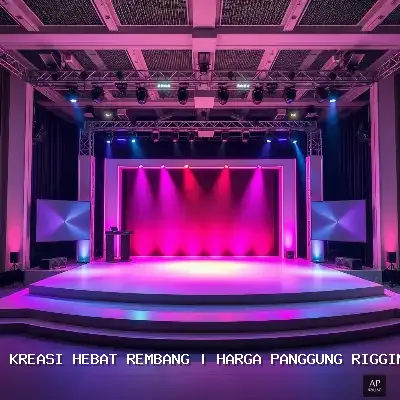 Harga Panggung Rigging 4×6 Rembang