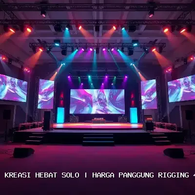 Harga Panggung Rigging 4×6 di Solo