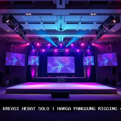 Harga Panggung Rigging 4×6 di Solo