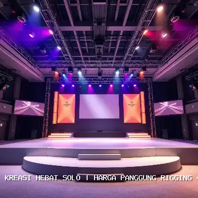 Harga Panggung Rigging 4×6 di Solo