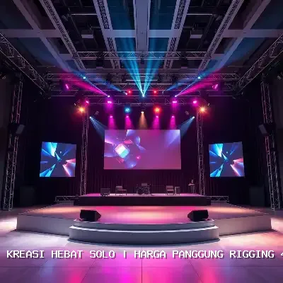 Harga Panggung Rigging 4×6 di Solo