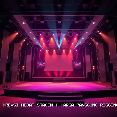 Harga Panggung Rigging 4×6 di Sragen