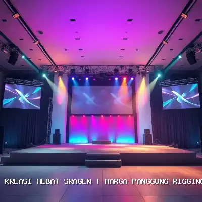 Harga Panggung Rigging 4×6 di Sragen