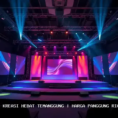 Harga Panggung Rigging 4×6 di Temanggung