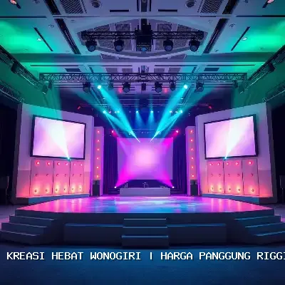 Harga Panggung Rigging 4×6 di Wonogiri
