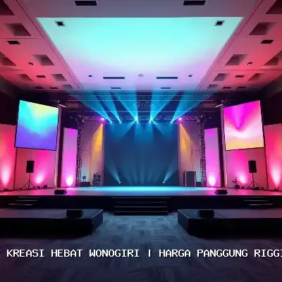 Harga Panggung Rigging 4×6 di Wonogiri