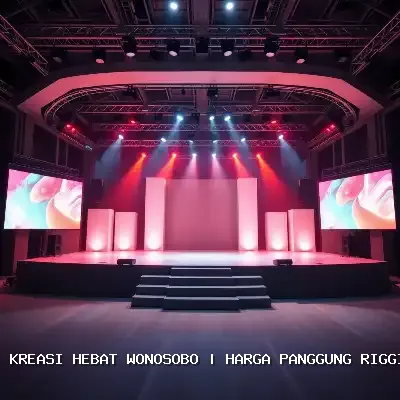 Harga Panggung Rigging 4×6 di Wonosobo