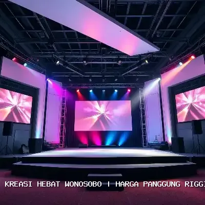 Harga Panggung Rigging 4×6 di Wonosobo
