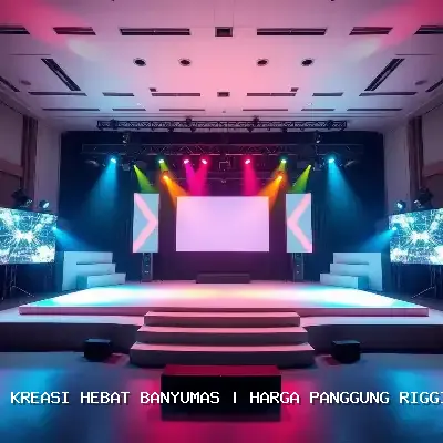harga panggung rigging 8x10 Banyumas