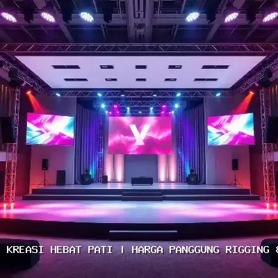 Harga Panggung Rigging 8×10 Pati
