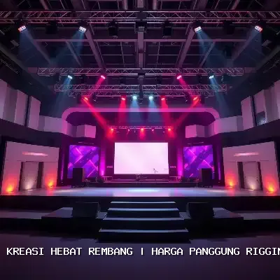 Harga Panggung Rigging 8×10 Rembang