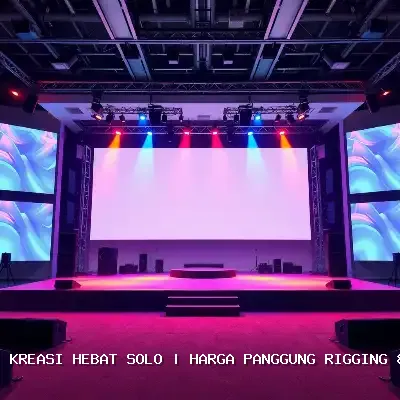 harga panggung rigging 8x10 Solo