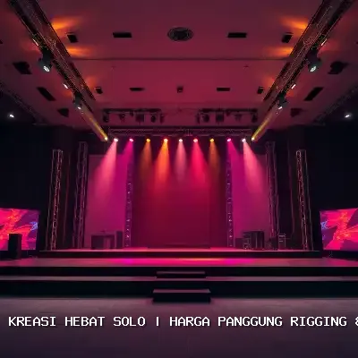 Harga Panggung Rigging 8×10 di Solo