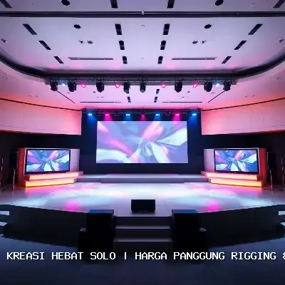 Harga Panggung Rigging 8×10 di Solo