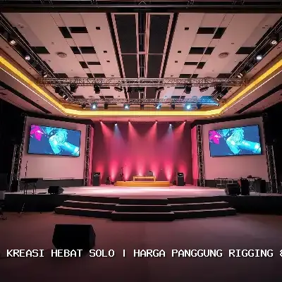 Harga Panggung Rigging 8×10 di Solo