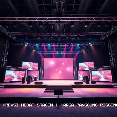 Harga Panggung Rigging 8×10 di Sragen