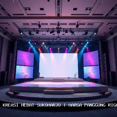 Harga Panggung Rigging 8×10 di Sukoharjo