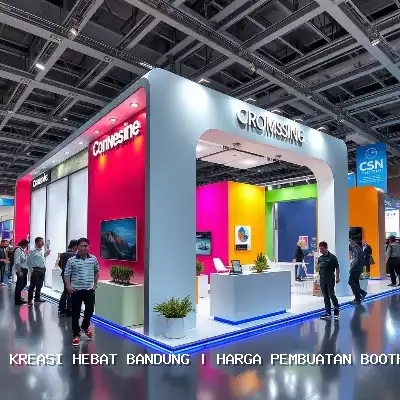 Harga Pembuatan Booth Pameran Bandung – Desain Custom & Finishing Rapi