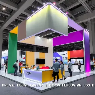 harga pembuatan booth pameran Banjar