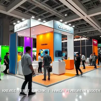 Harga Pembuatan Booth Pameran Banjar – Solusi Desain Custom & Finishing Rapi