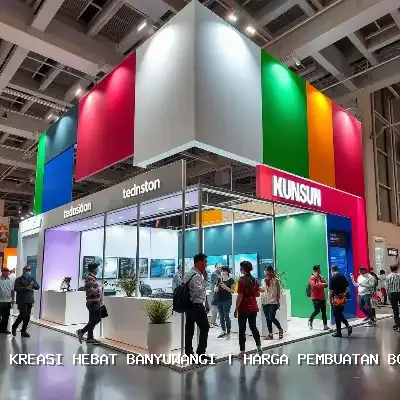 harga pembuatan booth pameran Banyuwangi