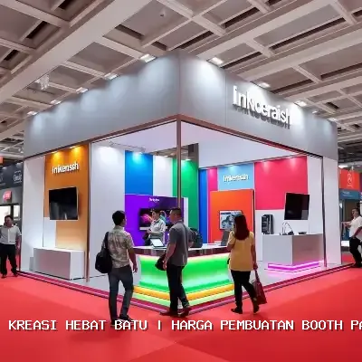 Harga Pembuatan Booth Pameran Batu