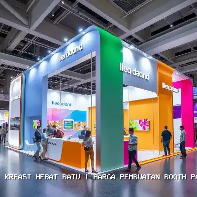 Harga Pembuatan Booth Pameran Batu