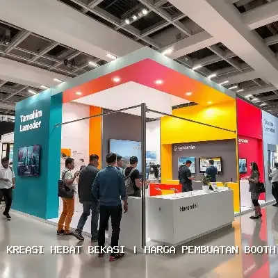 Harga Pembuatan Booth Pameran Bekasi – Solusi Booth Menarik dan Fungsional