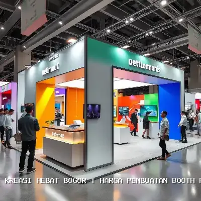 harga pembuatan booth pameran Bogor